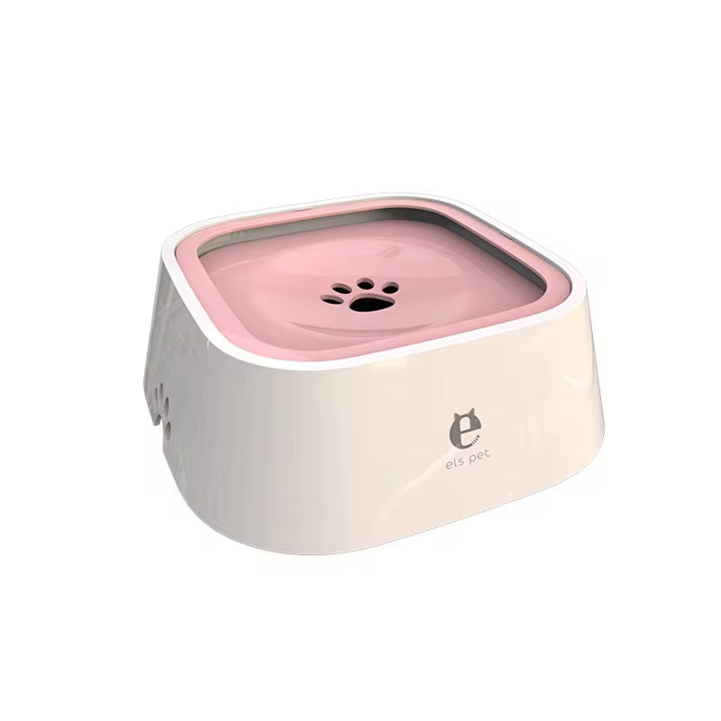 Non-Spill Floating Dog Water Bowl . Anti-Overturn Design for Cats and Dogs.1.5 L capacity