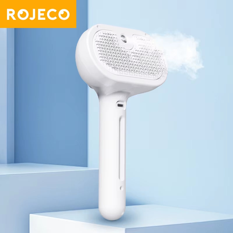 Transform Your Pet's Grooming Routine with the ROJECO Electric Hair Straightener Comb & Massage Brush! ๐พโจ #PetCare #GroomingEssentials