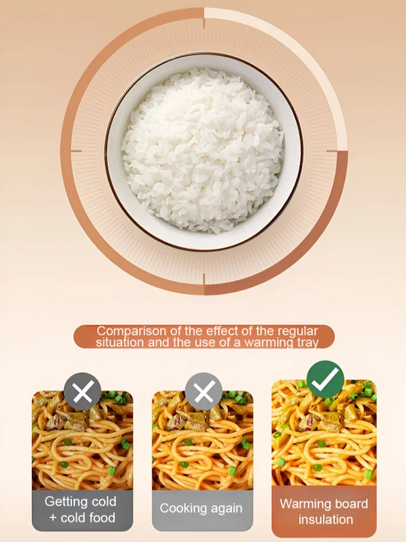 Multifunctional Intelligent Constant Temperature Food Warming Tray Home Warming Plate