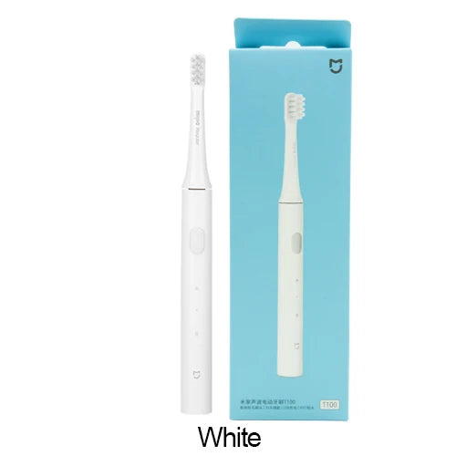 XIAOMI MIJIA T100 Cordless Sonic Electric Toothbrush - USB Rechargeable, Waterproof, Ultrasonic Automatic Design