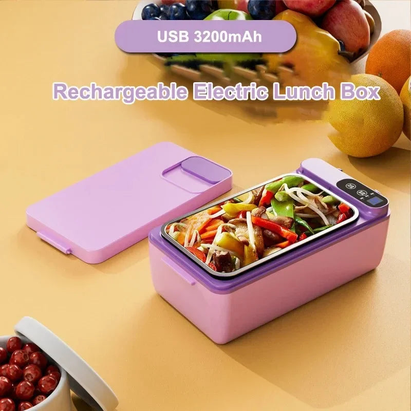 Keep Your Lunch Hot On-the-Go! π₯π± Check Out This 1L Portable USB Electric Lunch Box! Perfect for Office & Camping Adventures! #LunchGoals #HeatedLunchBox
