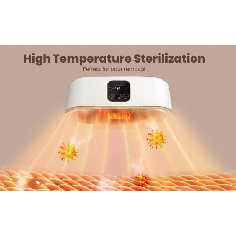 Portable Clothes Dryer Portable Dryer for Apartments, Dorm, RV, Foldable Drying Machine with Dry Bag Delicate Garments, Laund