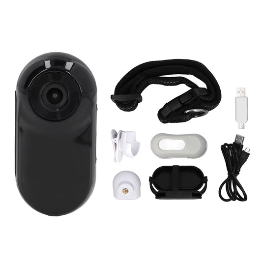Pet Collar Camera Pet Collar Camera 120 Deg Lens OTG Connection Video Recording Adjustable Magnetic Cat Sport Camera for Outdoor