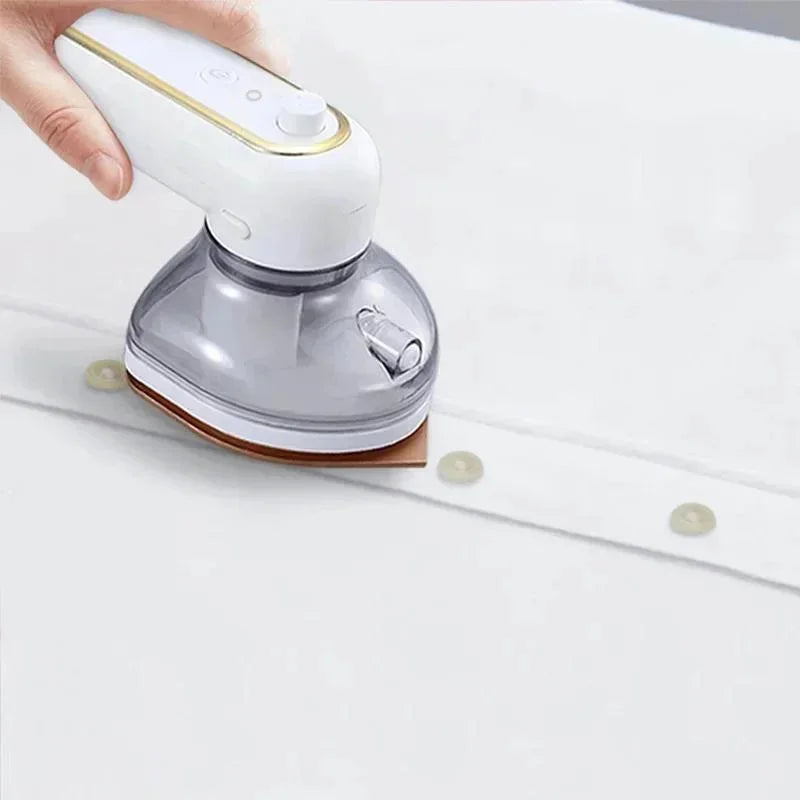 7.4V 130W 2500Mah 60Ml USB Rechargeable Portable Mini Electric Iron Machine Wireless Hanging Ironing Machine Household Travel