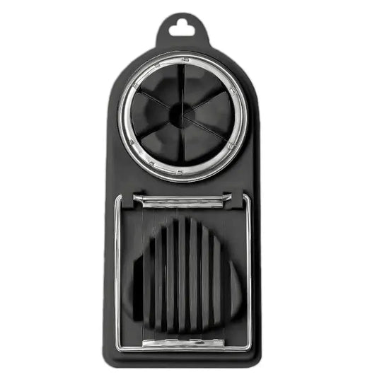 Multifunctional Egg Slicers Stainless Steel Slicer Fancy Splitter Egg Cutting Tool Home Two in One Egg Cutter Kitchen Gadgets
