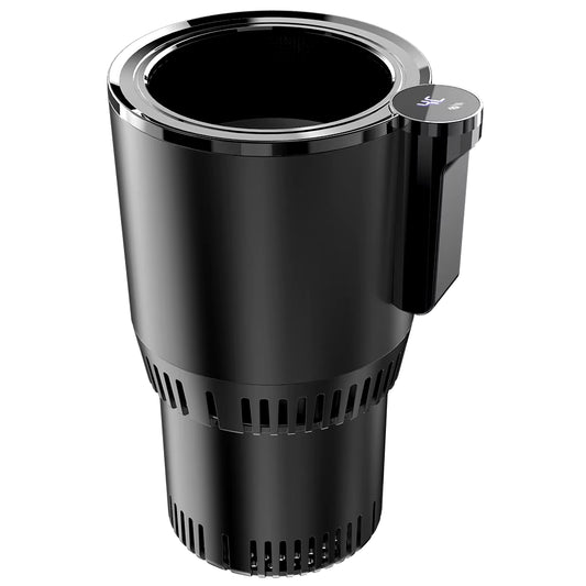 Chill or Warm Your Drinks On-the-Go with This 2-in-1 Portable Car Cup Cooler & Warmer! 🚗❄️🔥 Perfect for Road Trips!