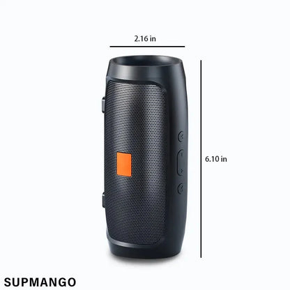 Portable Subwoofer BT Speaker Outdoor Stereo Surround Speaker Wireless Speaker Supports FM Radio TF Card