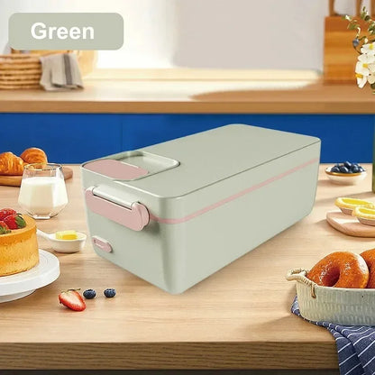 Keep Your Lunch Hot On-the-Go! 🔥🍱 Check Out This 1L Portable USB Electric Lunch Box! Perfect for Office & Camping Adventures! #LunchGoals #HeatedLunchBox