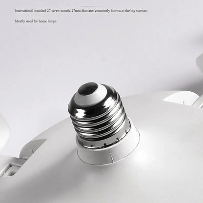 Modern Fan Light Drone Style E27 Bulb. Remote Control 3-Speed Timer Bedside Table Bedroom Dining Room Lighting.