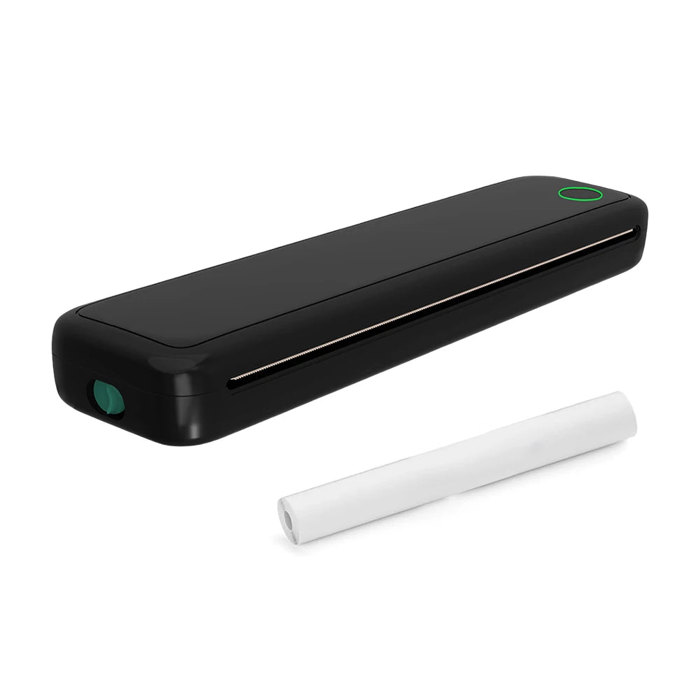 A4 Portable Learning Mini Printer Inkless BT Thermal A4 Mobile Printer with Printing Paper Thermal A4 Home Printer