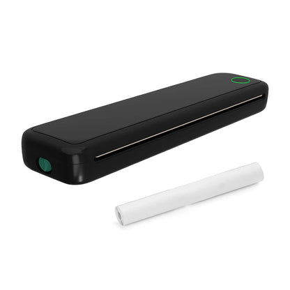 A4 Portable Learning Mini Printer Inkless BT Thermal A4 Mobile Printer with Printing Paper Thermal A4 Home Printer